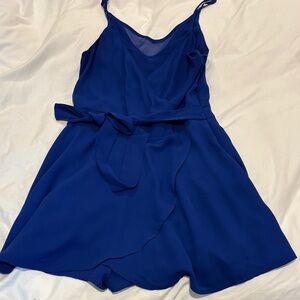 Express Royal Blue Mini Dress